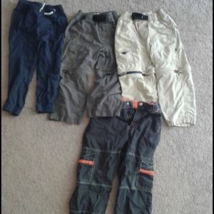 Boys cargo pants lot